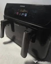 Friteuză cu aer cald Cecotec Cecofry, 2 sertare, Sync & Match