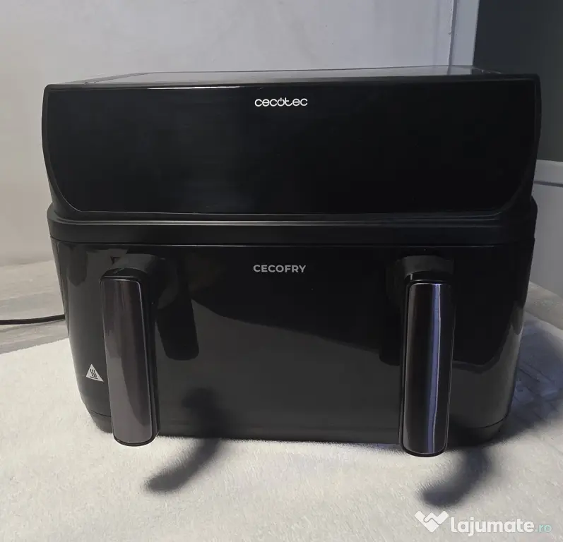 Friteuză cu aer cald Cecotec Cecofry, 2 sertare, Sync & Match