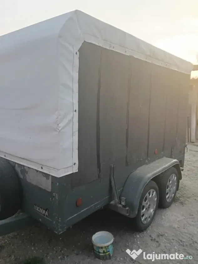 Remorca 2axe,2 tone,inscrisa in România