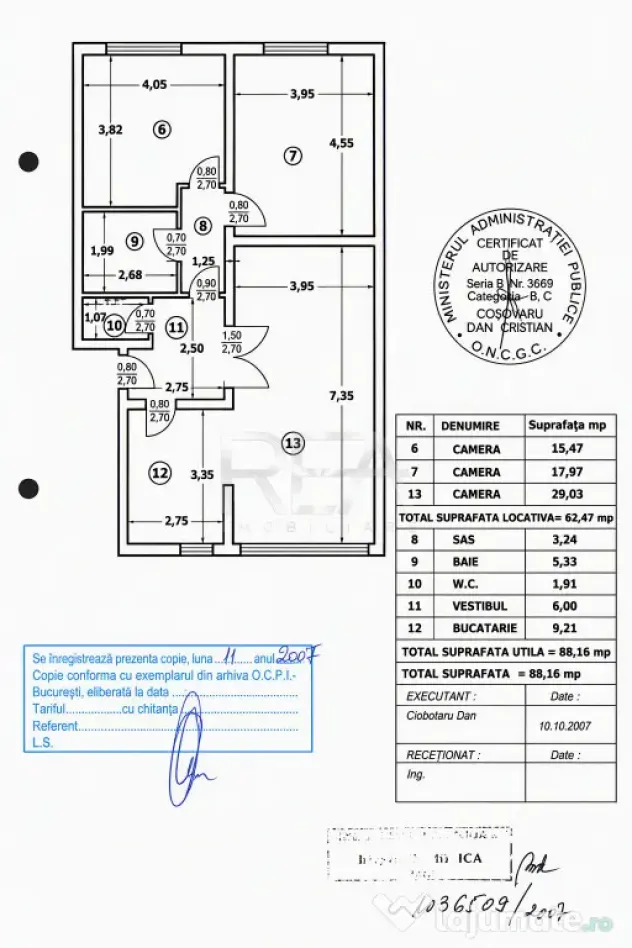 3 camere renovat, P/4, bloc 2008, la 15 minute de metrou Gor - Bucuresti (Bucuresti-Ilfov)