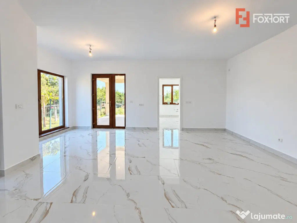 Casa individuala cu 4 camere, teren 900 mp, cu toate utilita - Sanandrei (Timis)