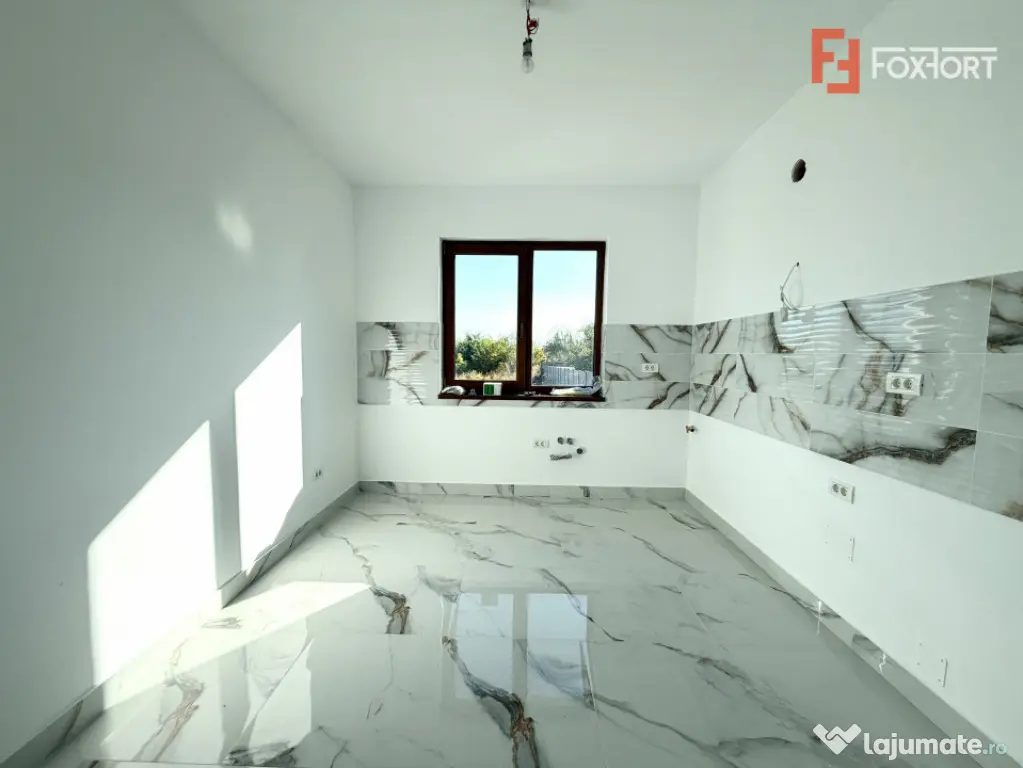 Casa individuala cu 4 camere, teren 900 mp, cu toate utilita - Sanandrei (Timis)