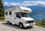 Autorulotă FIAT 1.9  Cort-Clima Stationare-Panou Solar 