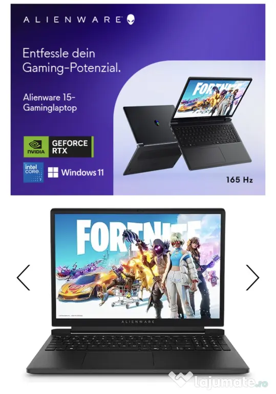 NOU SIGILAT!!! Alienware Aurora Gaming Laptop - Intel Core 7 240H, RTX 5060