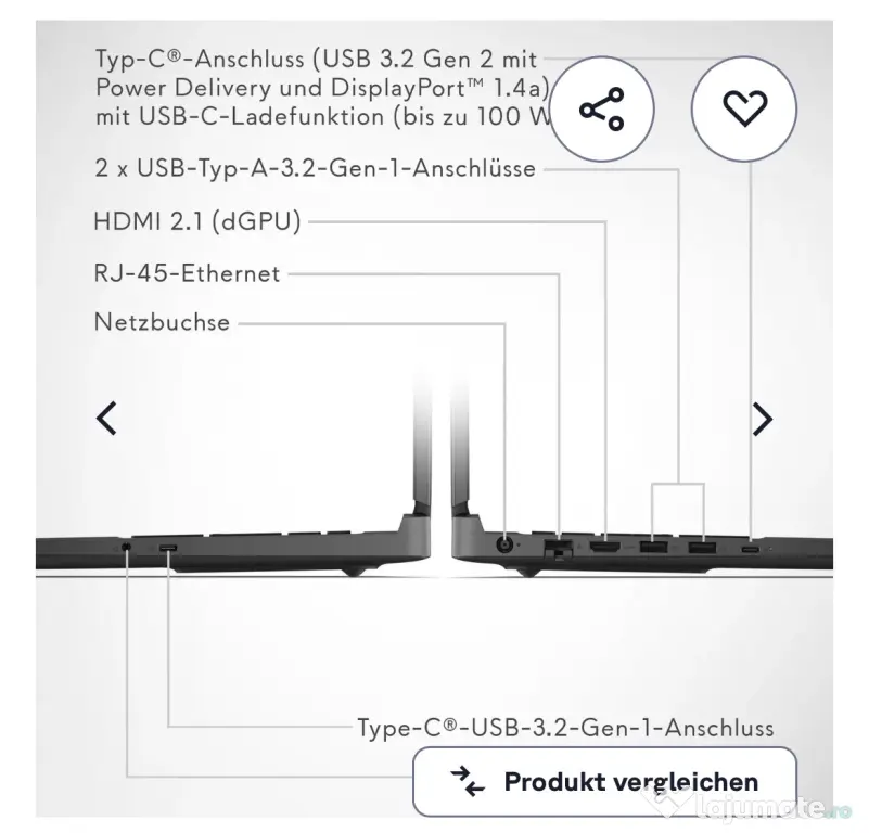 NOU SIGILAT!!! Alienware Aurora Gaming Laptop - Intel Core 7 240H, RTX 5060