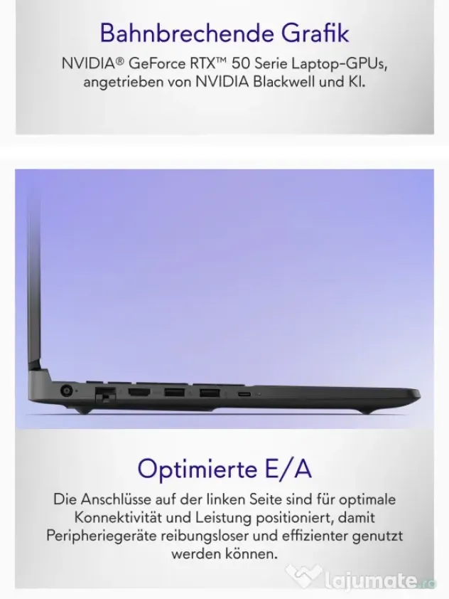 NOU SIGILAT!!! Alienware Aurora Gaming Laptop - Intel Core 7 240H, RTX 5060