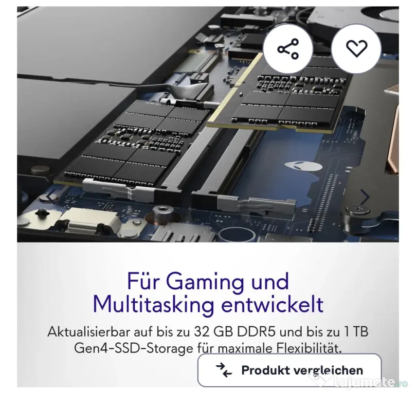 NOU SIGILAT!!! Alienware Aurora Gaming Laptop - Intel Core 7 240H, RTX 5060