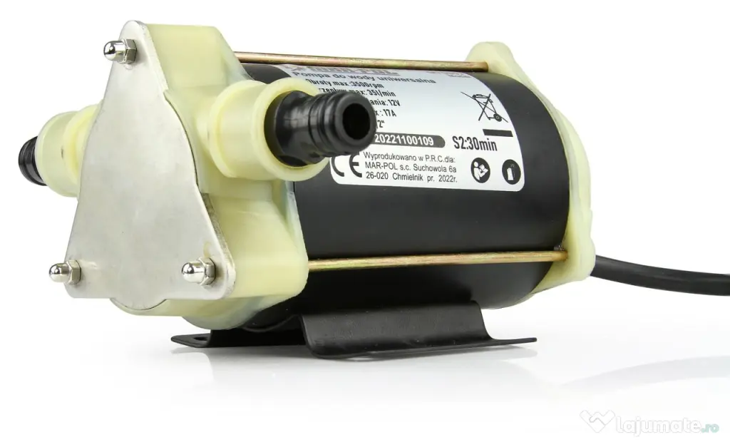 ⚡Pompa transfer lichide lapte apa 35L/min 12V 1/2" MXM79902