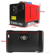 🔥 Încălzitor cu ulei sau motorină tip Sirocou Webasto 8 kW – XM80950 