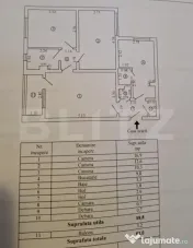 Blitz oferă spre vânzare apartament 3 camere, etaj 2, zona 