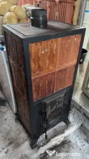Vand Soba de teracota pe 4 randuri 