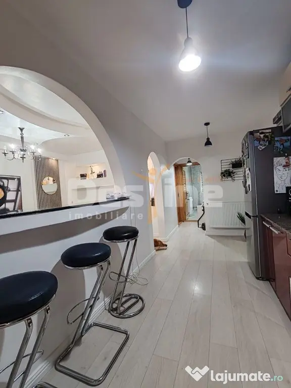 Apartament cu 3 camere, renovat și mobilat complet – Zona Gară, Vaslui - Vaslui (Vaslui)