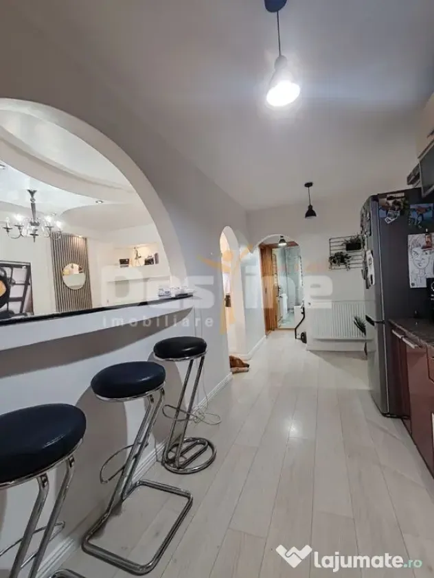 Apartament cu 3 camere, renovat și mobilat complet – Zona Gară, Vaslui - Vaslui (Vaslui)