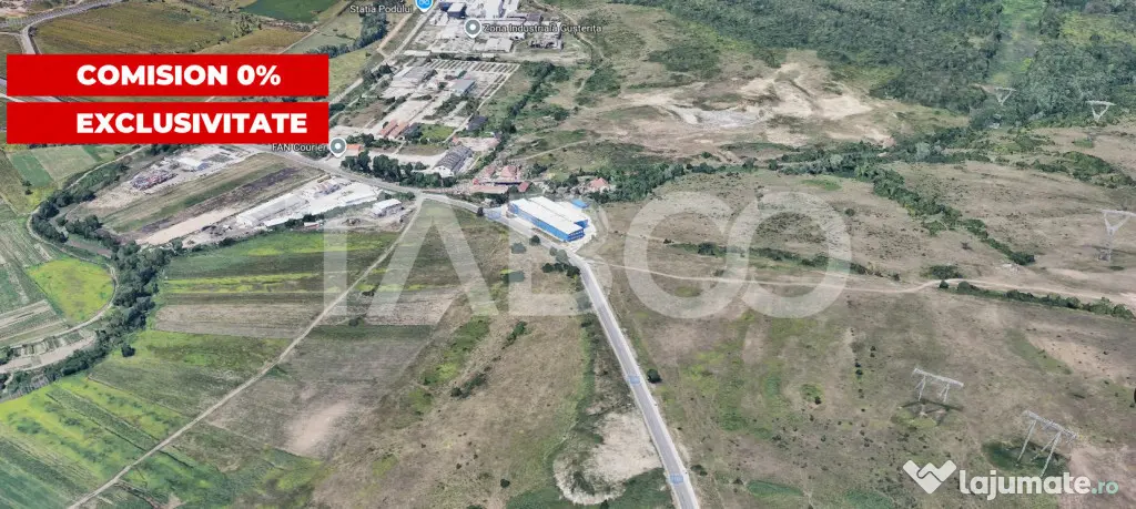 Teren intravilan 401 m cu un front stradal de 16m zona Brosc - Sibiu (Sibiu)