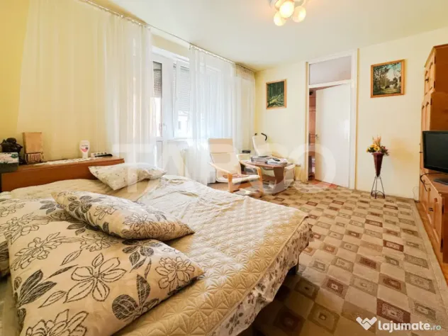 Apartament de vanzare 2 camere 48mp mobilat utilat zona Miha - Sibiu (Sibiu)