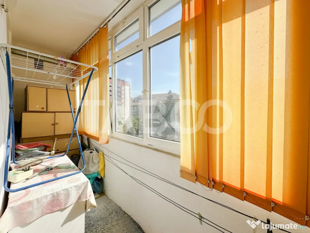 Apartament de vanzare 2 camere 48mp mobilat utilat zona Miha - Sibiu (Sibiu)