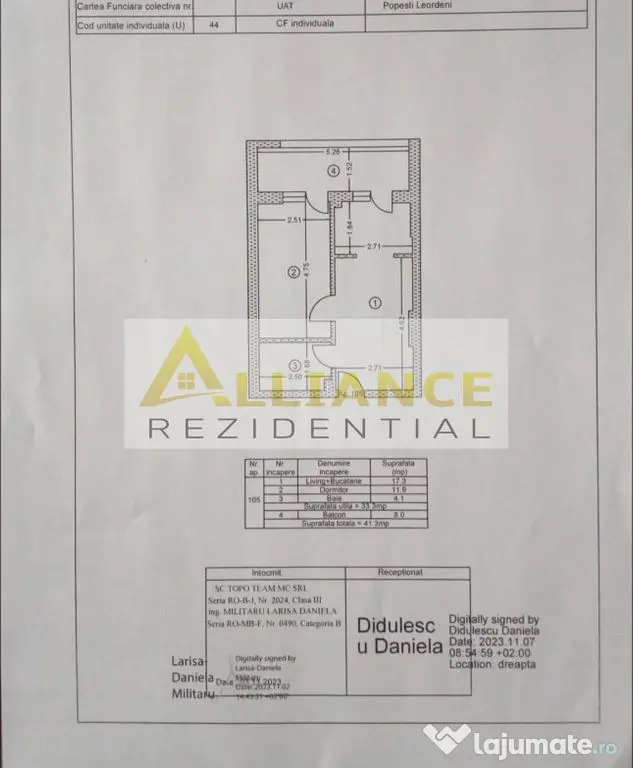 ???? EXCLUSIVITATE | APARTAMENT 2 CAMERE – BIRUINȚEI 7, POPEȘTI-LEORDENI - Popesti Leordeni (Bucuresti-Ilfov)