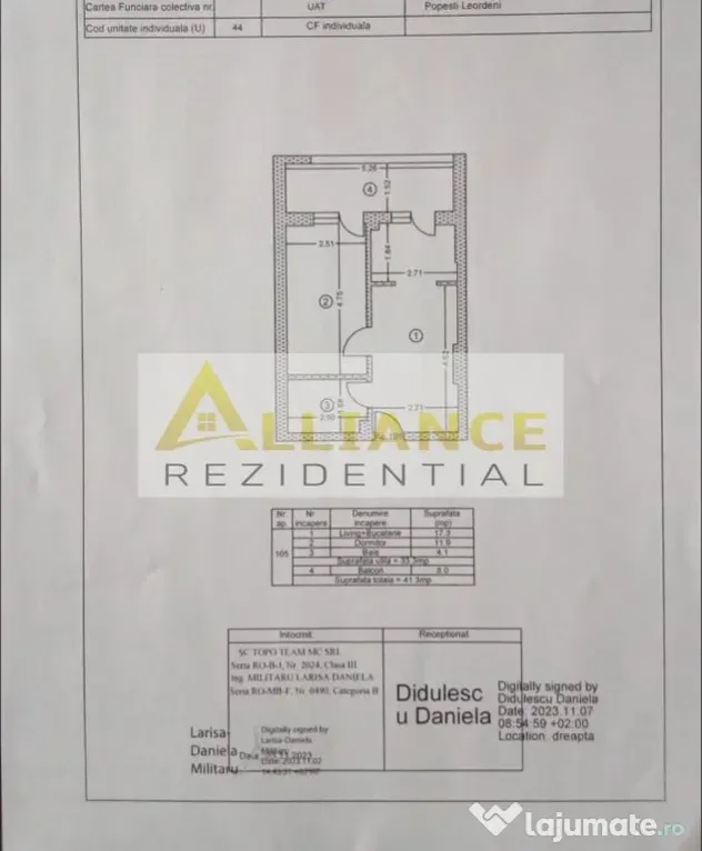 ???? EXCLUSIVITATE | APARTAMENT 2 CAMERE – BIRUINȚEI 7, POPEȘTI-LEORDENI - Popesti Leordeni (Bucuresti-Ilfov)