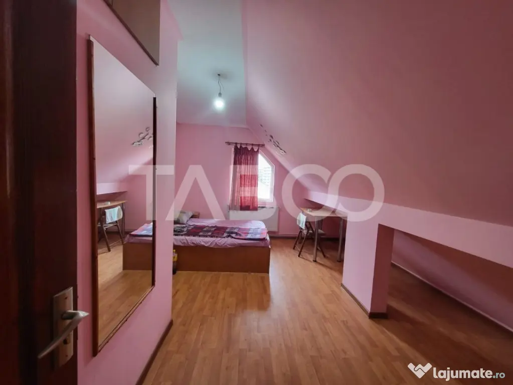 Apartament de vanzare 4 camere pe 2 etaje 84 mp zona Rahovei - Sibiu (Sibiu)