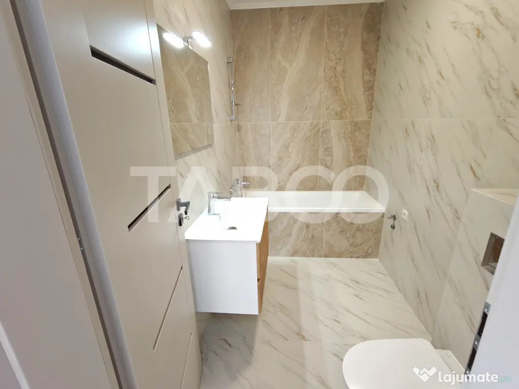 Apartament intabulat 3 camere - 2 bai - balcon si parcare - Sibiu (Sibiu)