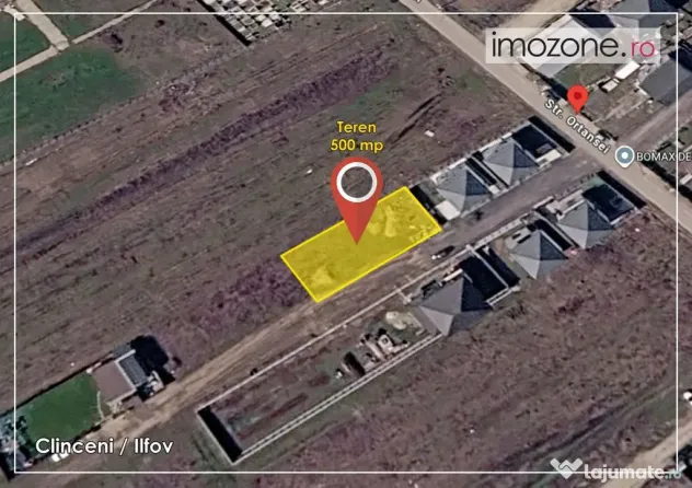 Teren intravilan 500 mp, Clinceni, ideal pentru constructii - Clinceni (Bucuresti-Ilfov)