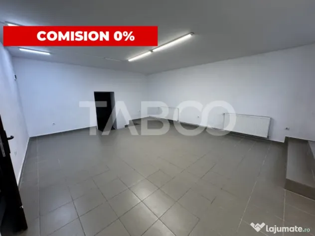 Spatiu comercial 4 camere 84 mpu doua intrari la strada Oras - Sibiu (Sibiu)