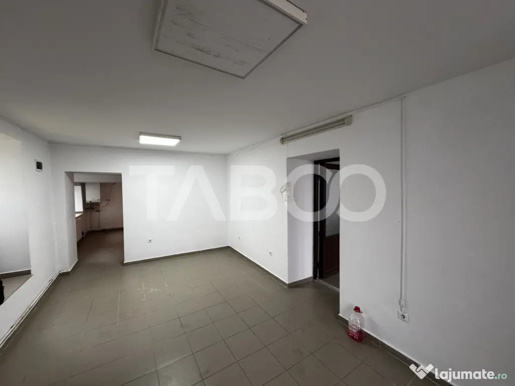 Spatiu comercial 4 camere 84 mpu doua intrari la strada Oras - Sibiu (Sibiu)