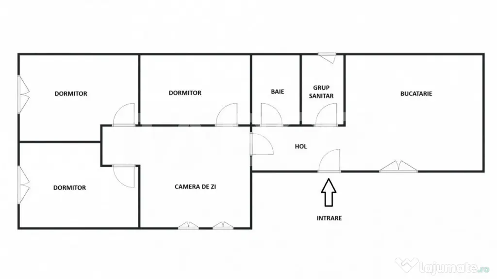 Apartament 89 mpu 4 camere 2 bai loc parcare si pivnita cent - Sibiu (Sibiu)