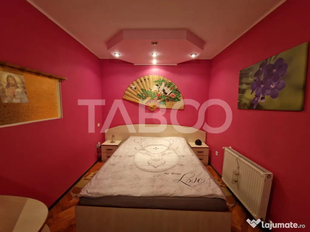 Apartament 89 mpu 4 camere 2 bai loc parcare si pivnita cent - Sibiu (Sibiu)