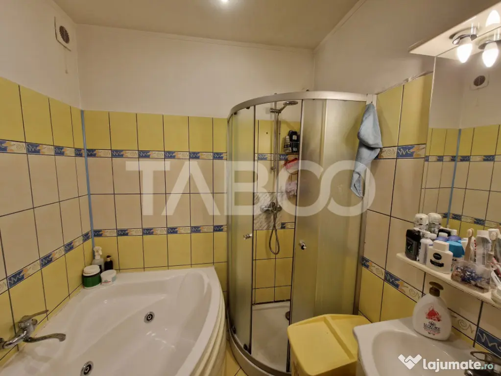Apartament 89 mpu 4 camere 2 bai loc parcare si pivnita cent - Sibiu (Sibiu)