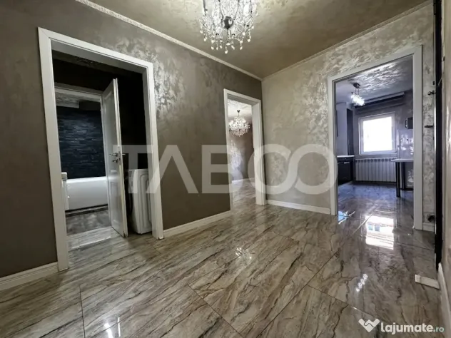 Apartament de vanzare 4 camere ultrafinisat etaj 1 Sibiu zon - Sibiu (Sibiu)