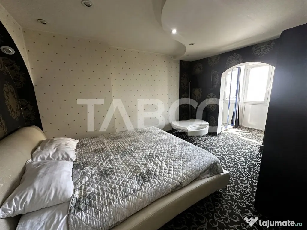 Apartament de vanzare 4 camere ultrafinisat etaj 1 Sibiu zon - Sibiu (Sibiu)