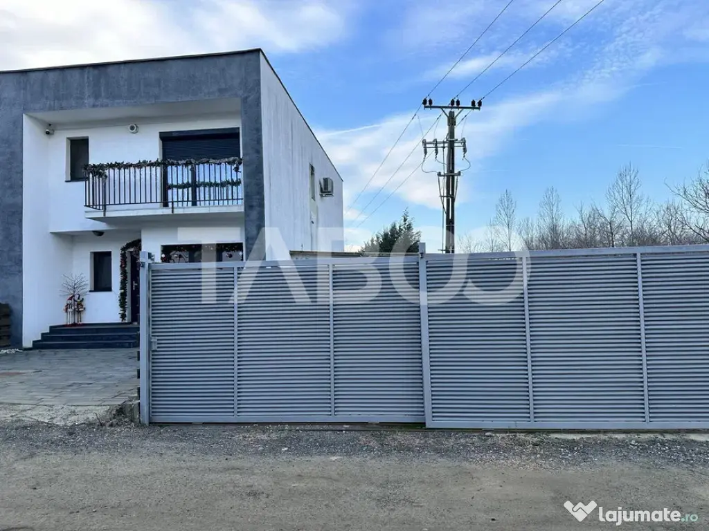 Casa moderna bine construita carport si zona verde Selimbar - Sibiu (Sibiu)
