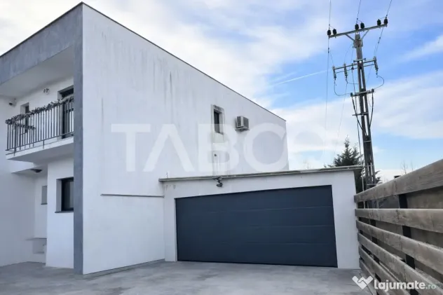 Casa moderna bine construita carport si zona verde Selimbar - Sibiu (Sibiu)