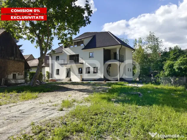 Casa spatioasa - aer curat si priveliste spre munti - teren - Cisnadioara (Sibiu)