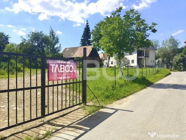 Casa spatioasa - aer curat si priveliste spre munti - teren - Cisnadioara (Sibiu)