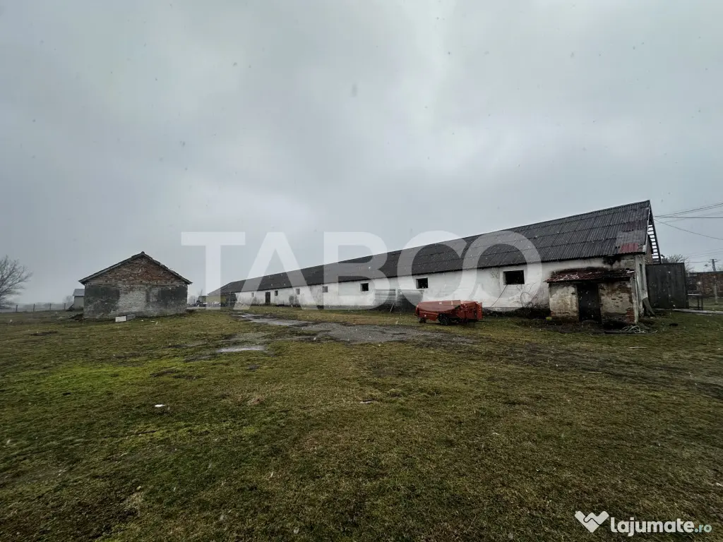 Teren de vanzare 8380 mp cu anexa de 1538 mp Mohu Sibiu - Mohu (Sibiu)