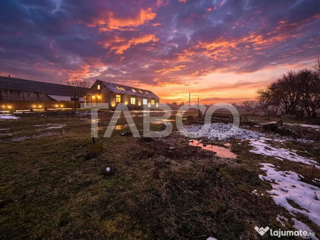 Teren de vanzare 8380 mp cu anexa de 1538 mp Mohu Sibiu - Mohu (Sibiu)