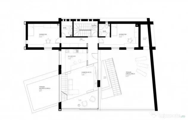 Casa individuala de vanzare cu terasa teren 320 mp zona Cent - Sibiu (Sibiu)
