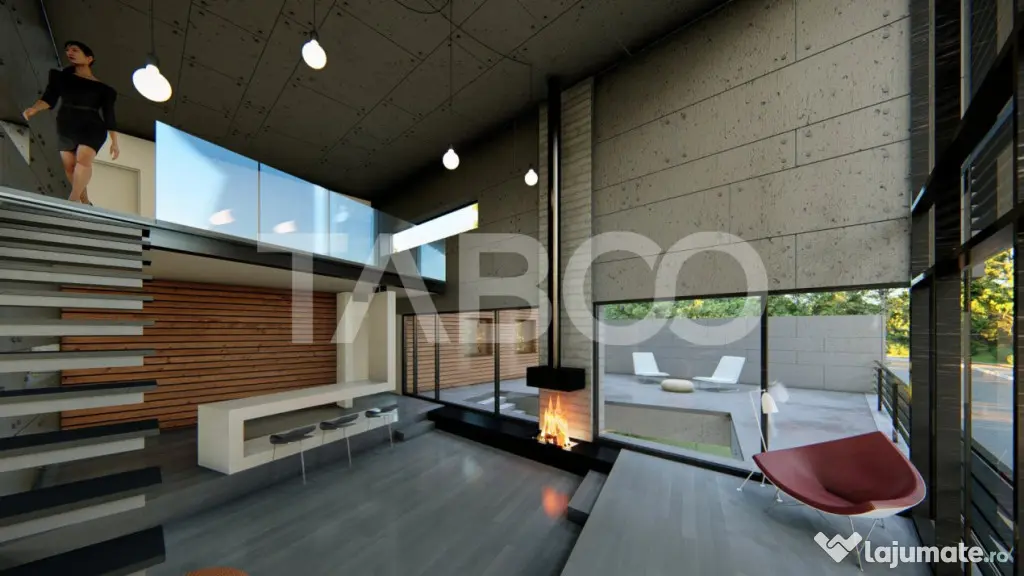 Casa individuala de vanzare cu terasa teren 320 mp zona Cent - Sibiu (Sibiu)