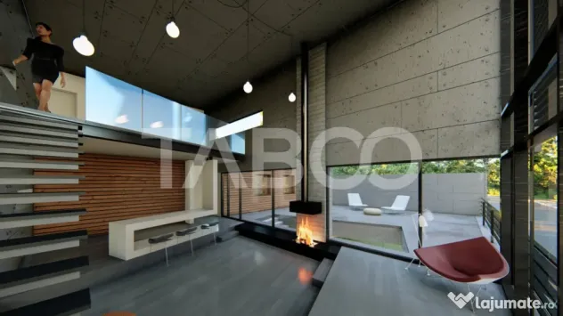 Casa individuala de vanzare cu terasa teren 320 mp zona Cent - Sibiu (Sibiu)