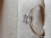 Perfectiunea pe mana ta Inel Solitaire aur cu diamant natural Flawless 0.5ct 