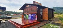 Casuta lemn mobila 45 mp, fast food - Praid Harghita