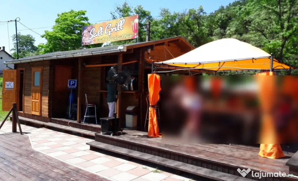 Casuta lemn mobila 45 mp, fast food - Praid Harghita - Praid (Harghita)