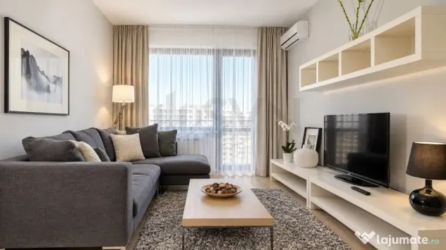 2 camere I 2 bai I Baneasa I Complet mobiloat si utilat - Bucuresti (Bucuresti-Ilfov)