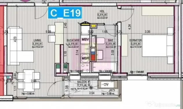Apartament 2 camere, mobilat și utilat | Parcul Circului - Bucuresti (Bucuresti-Ilfov)