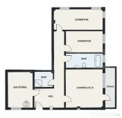 Apartament 3 camere, 89 mp, zona Borhanci 