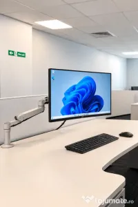 Pachet Monitor Dell UltraSharp 24” IPS + Braț Ergotron LX Profesional