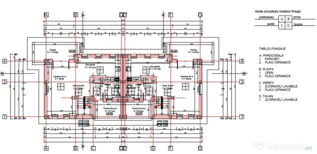 Tărtășești Centru | 3.161 mp | Proiect 2 duplexuri + Garaj stradal | Utilități