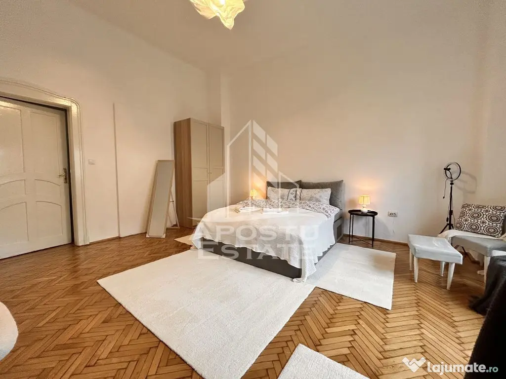 Apartament, spatios etaj 1, vedere in Piata Victoriei - Timisoara (Timis)